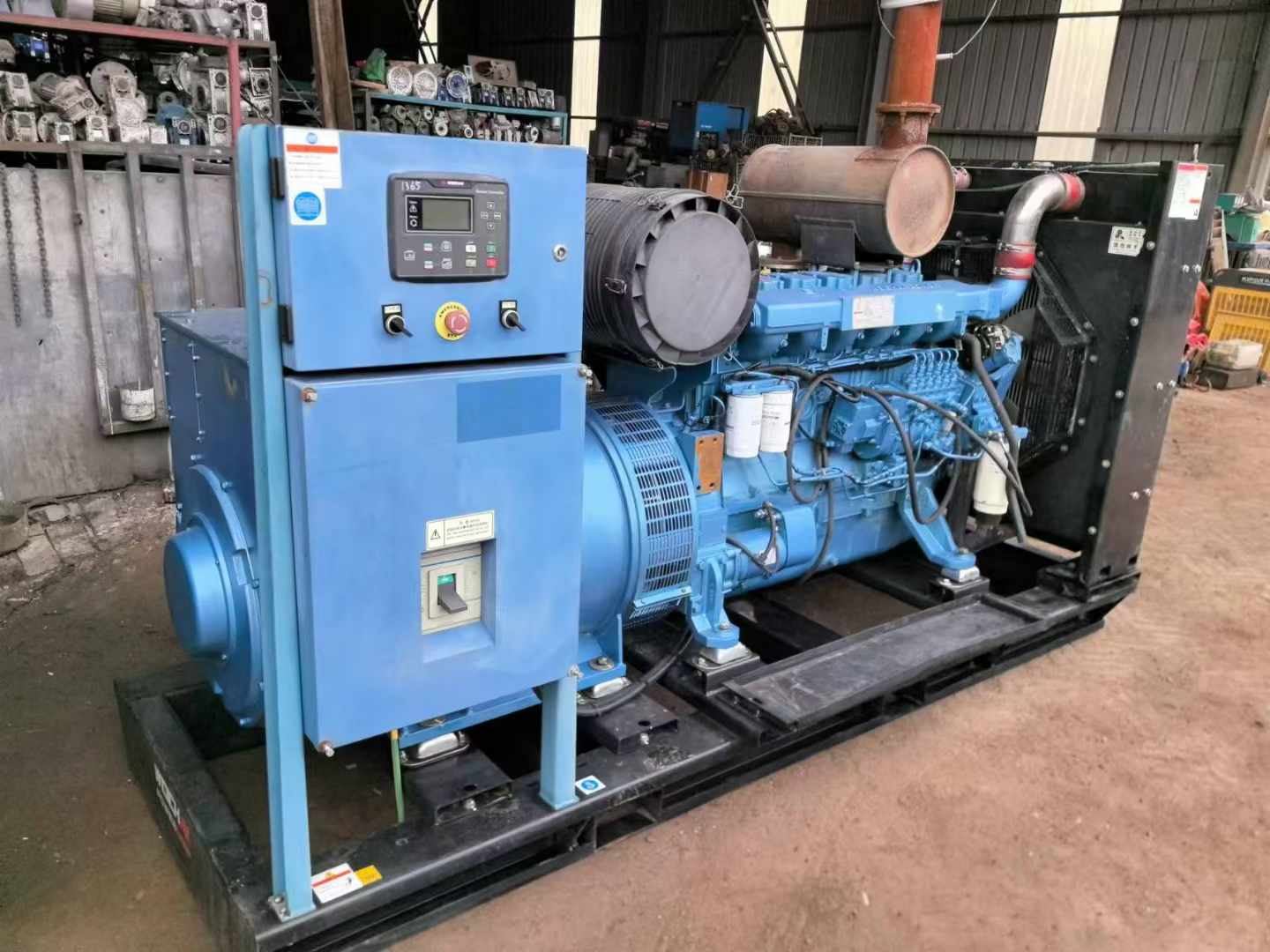 北林500kW 柴油发电机组可带动设备功率的计算公式是什么？